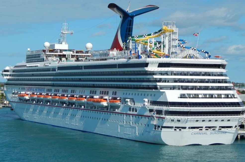 Carnival Sunshine Launches YearRound Service From Charleston