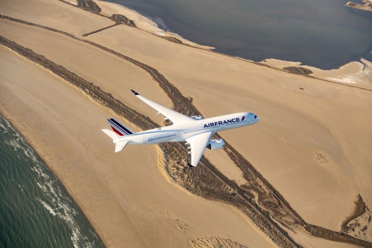 Air France Took Delivery Of Its First Airbus A350 Rus Tourism News